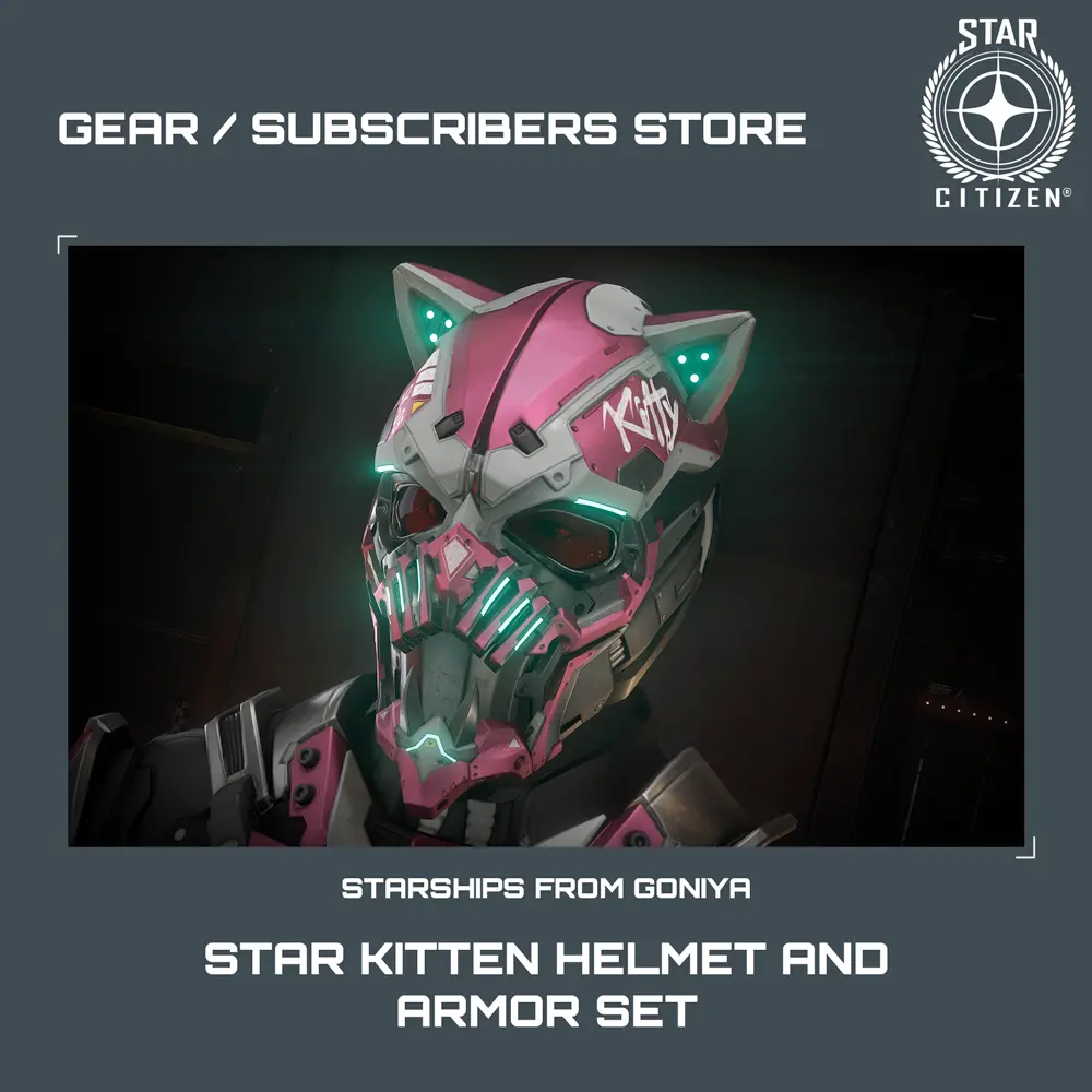 Star Kitten Helmet and Armor Set