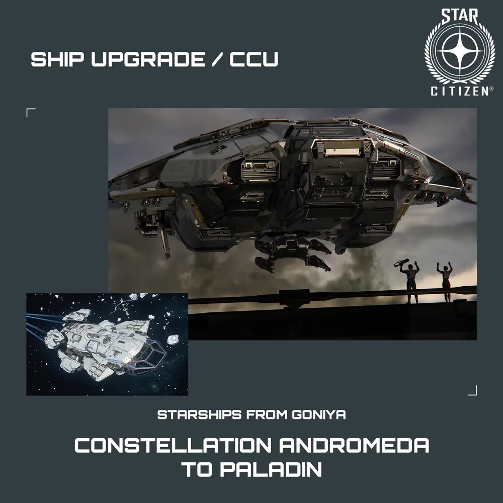 Constellation Andromeda to Paladin