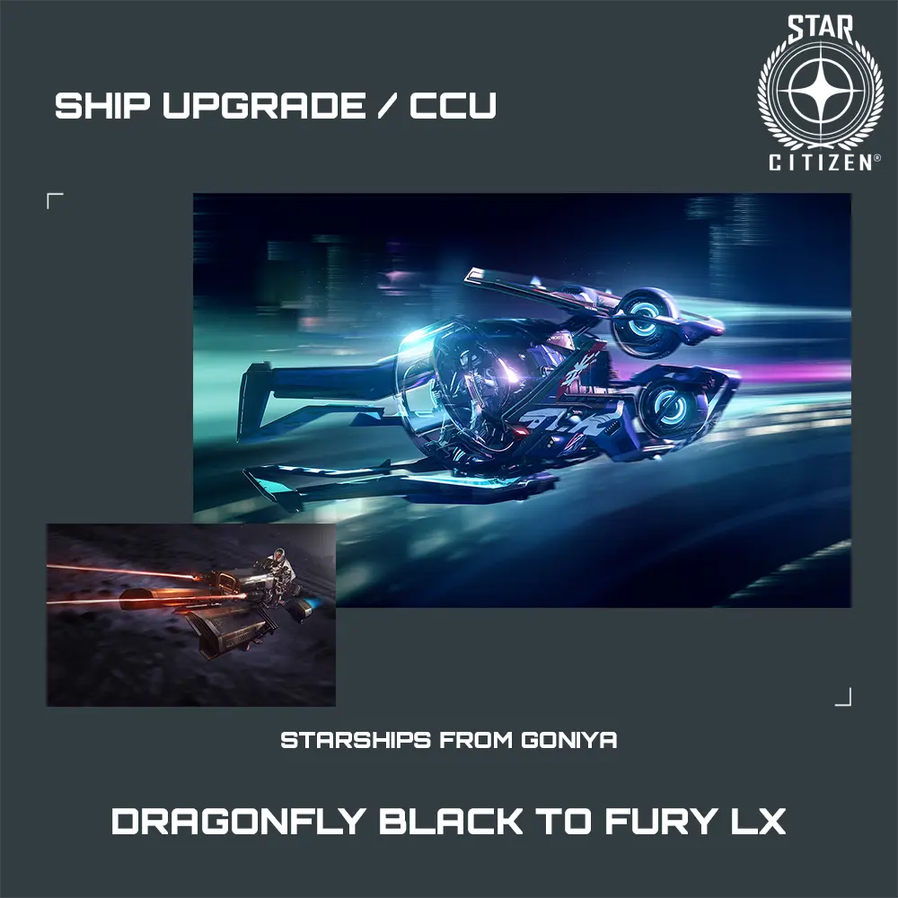 Dragonfly Black to Fury LX