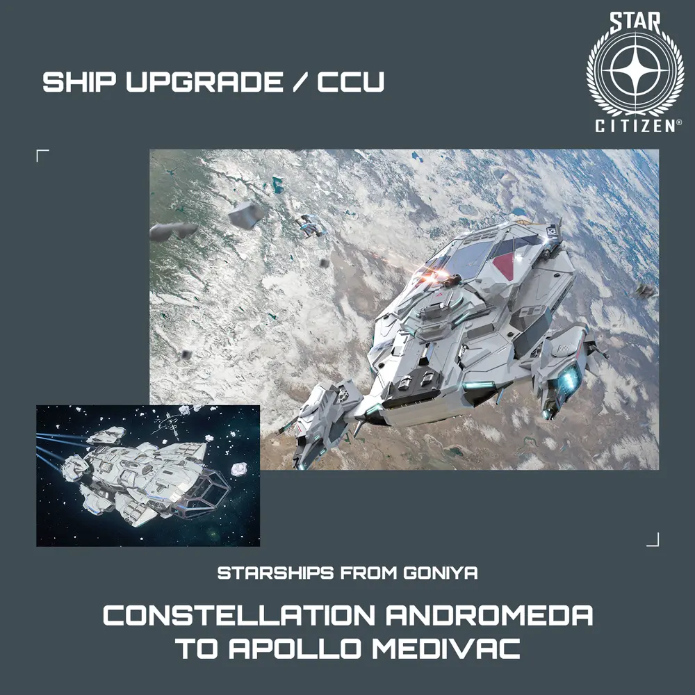Constellation Andromeda to Apollo Medivac