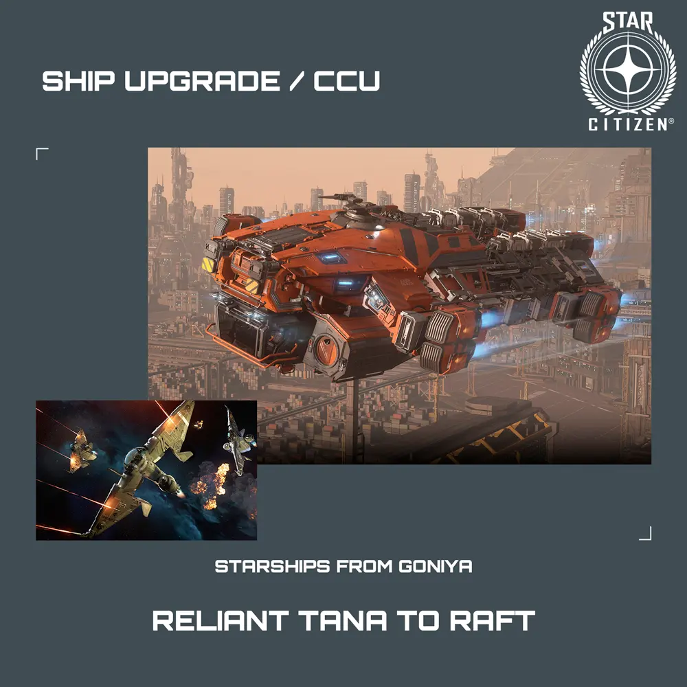 Reliant Tana to Raft