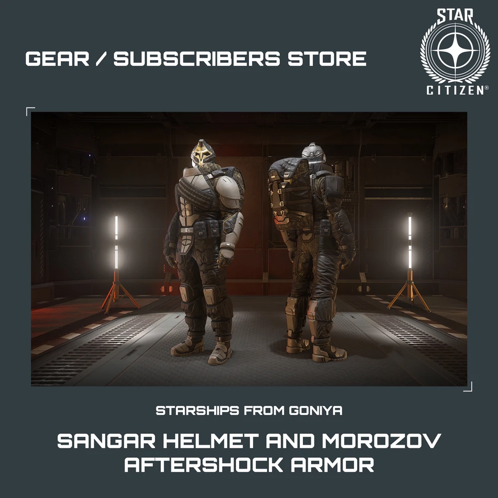 Sangar Helmet and Morozov Aftershock Armor