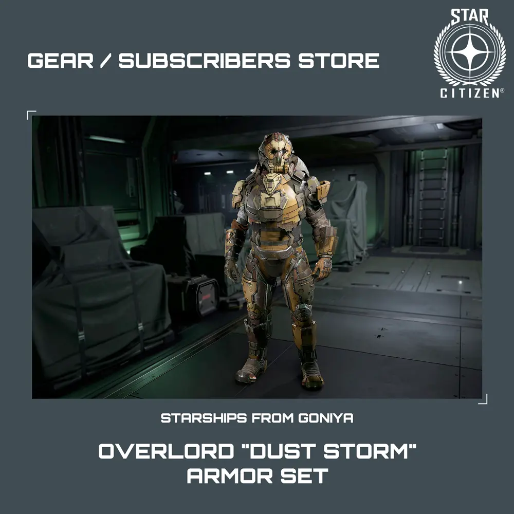 Overlord "Dust Storm" Armor Set
