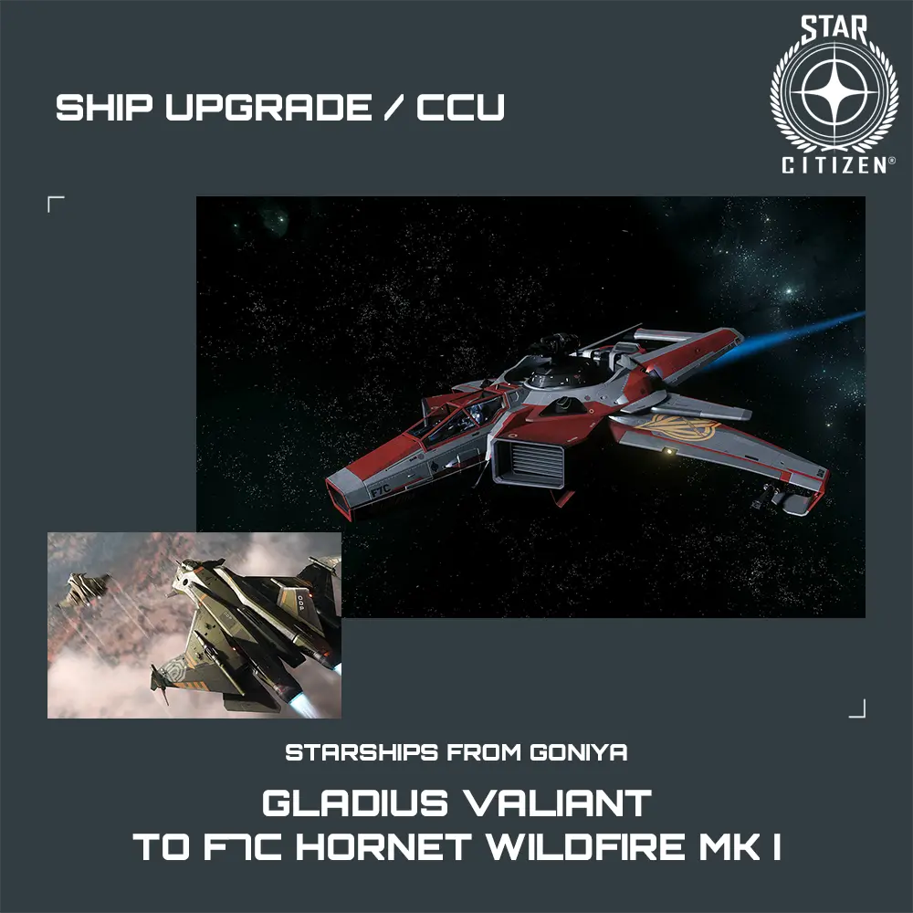 Gladius Valiant to F7C Hornet Wildfire MK I