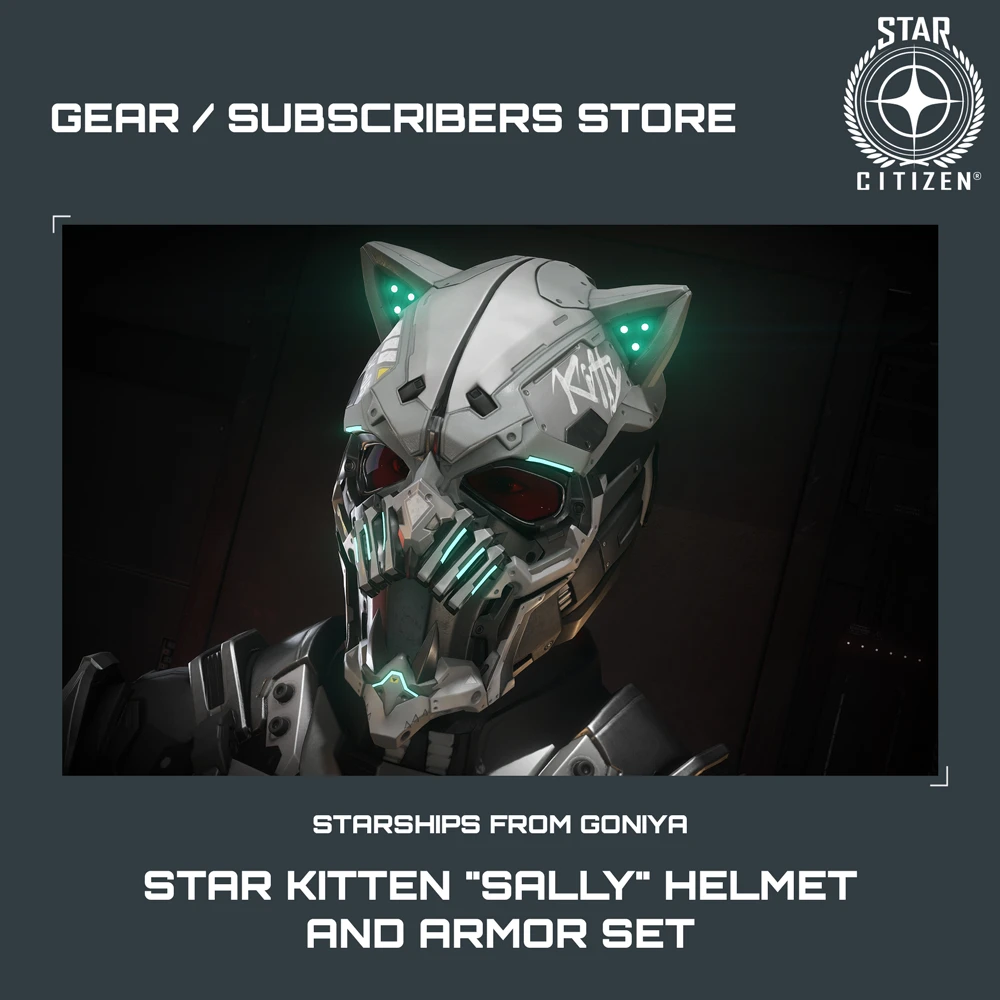 Star Kitten "Sally" Helmet and Armor Set
