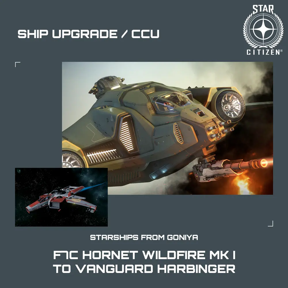 F7C Hornet Wildfire MK I to Vanguard Harbinger