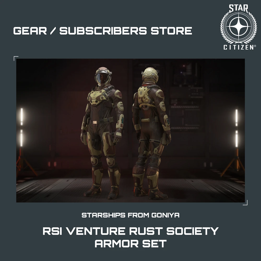 RSI Venture Rust Society Armor Set