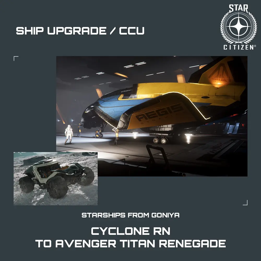 Cyclone RN to Avenger Titan Renegade