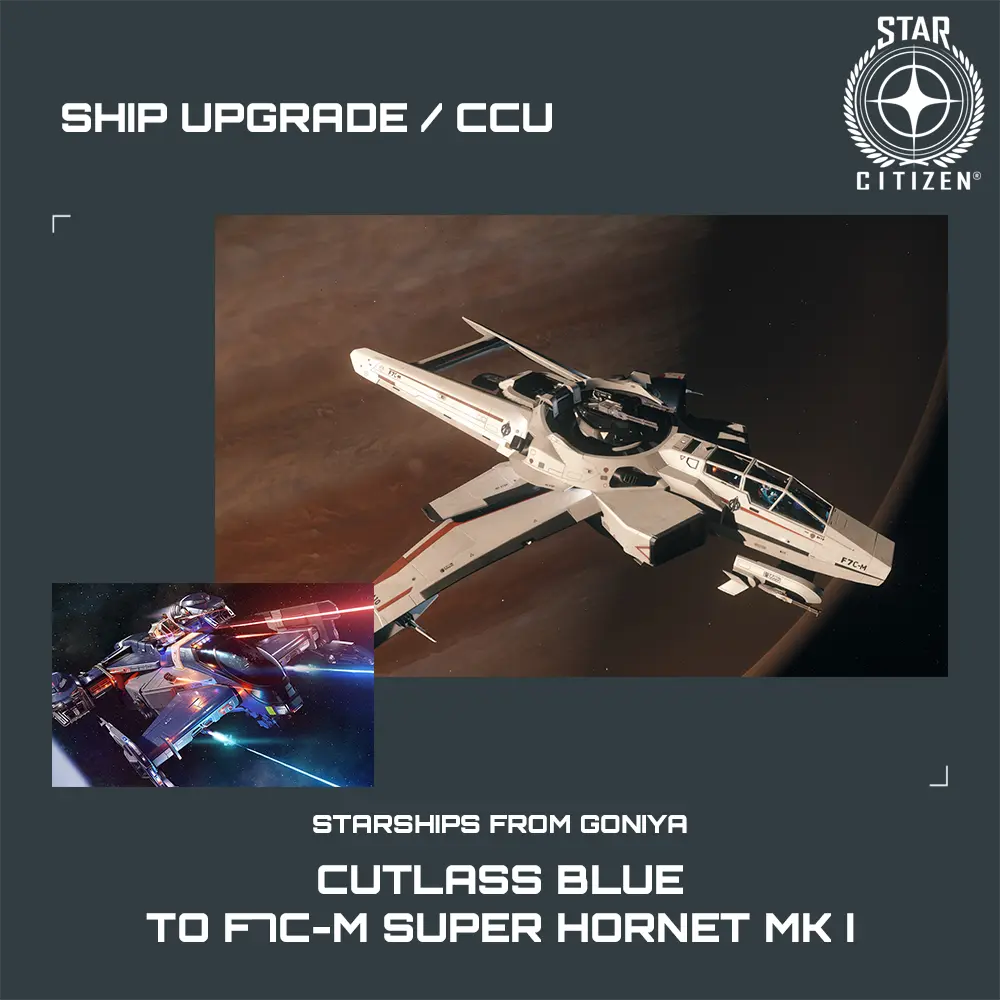 Cutlass Blue to F7C-M Super Hornet MK I