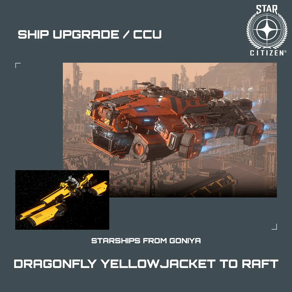 Dragonfly Yellowjacket to Raft