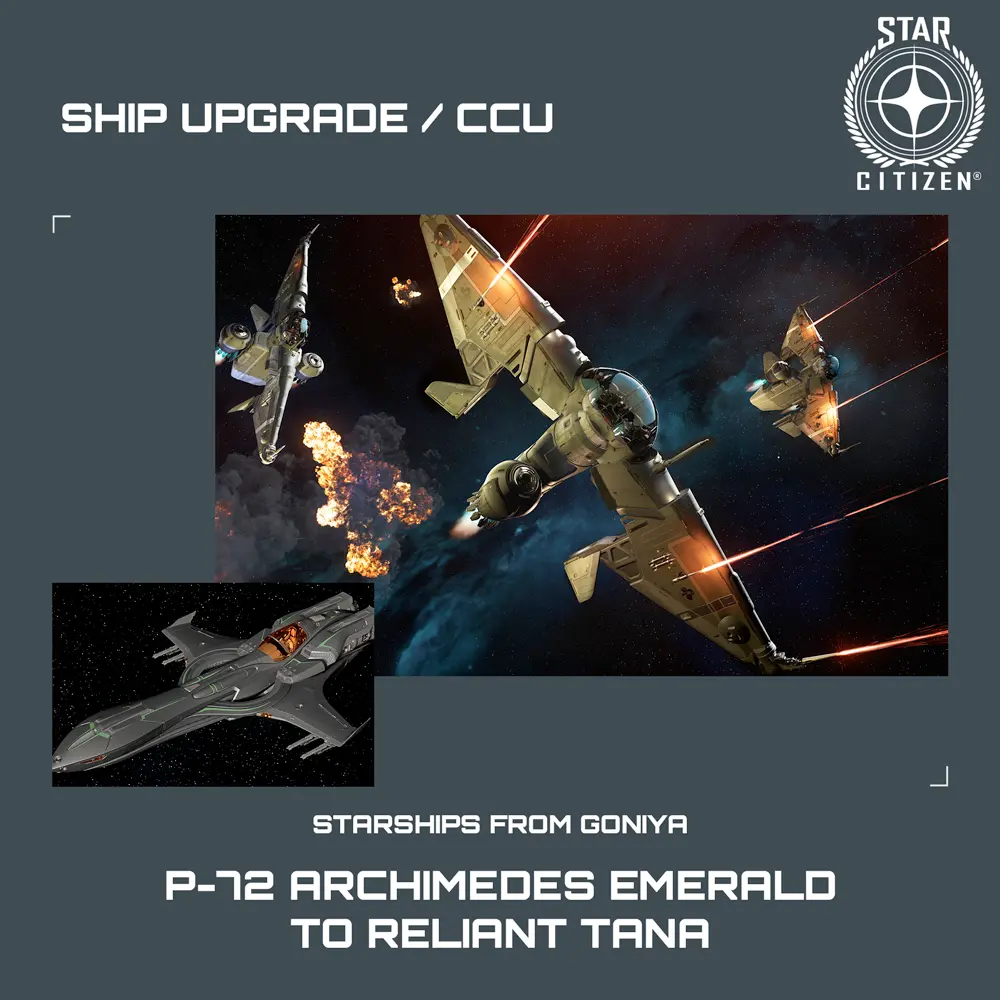 P-72 Archimedes Emerald to Reliant Tana